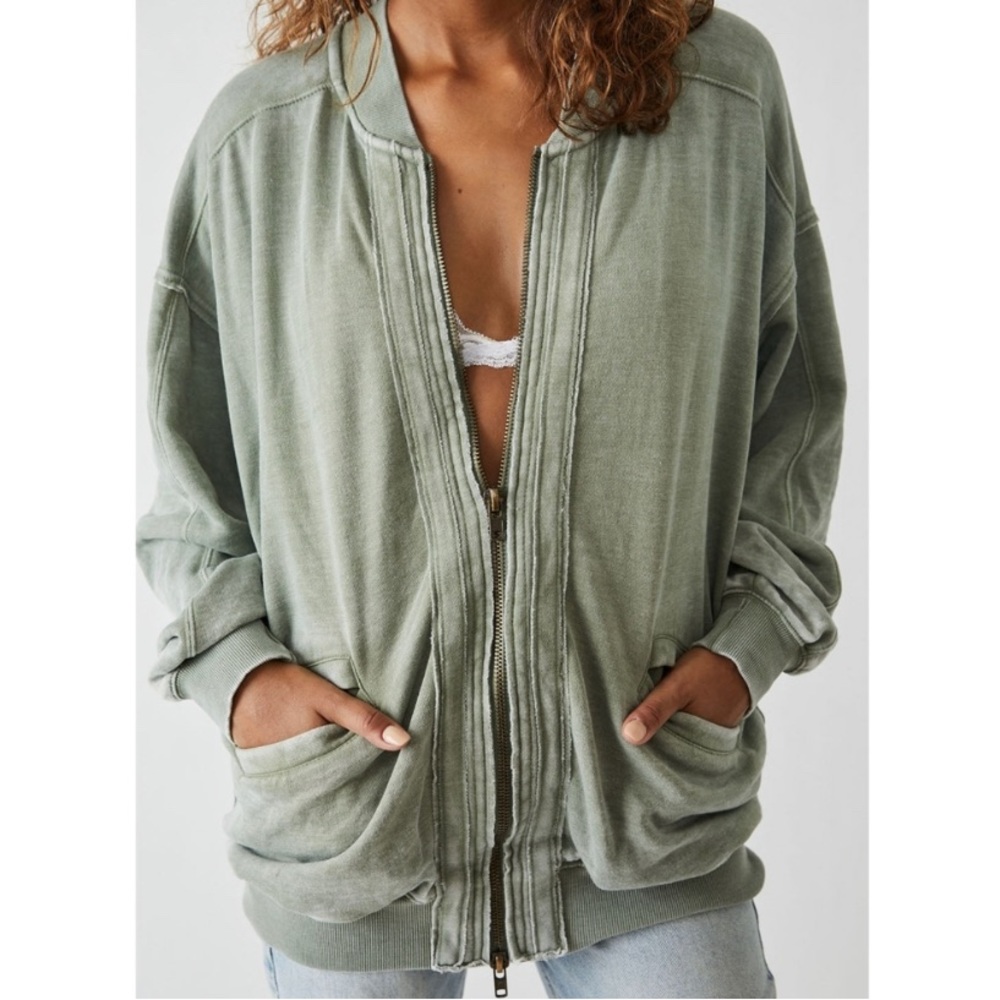 Free People Robby Bomber Jacket